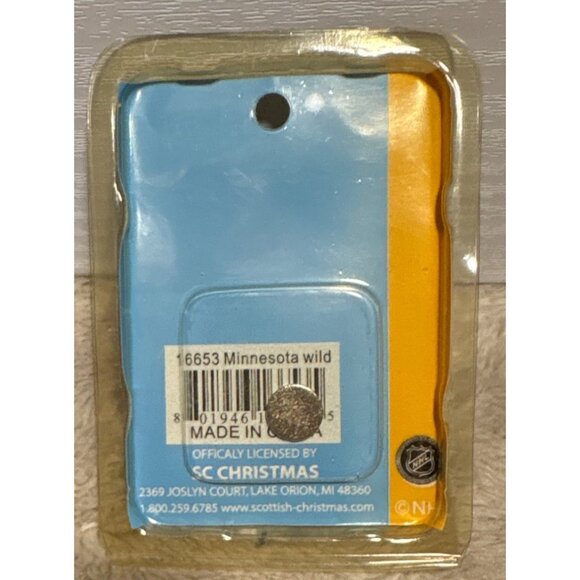 Minnesota Wild NHL Flashing Team Logo Pin 1.5" Officially Licensed SC Christmas - Picture 2 of 5